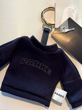 PARKE Limited Edition X Target Navy Mini Sweatshirt Keychain